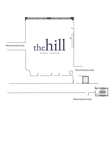 overall floor plan for event center
