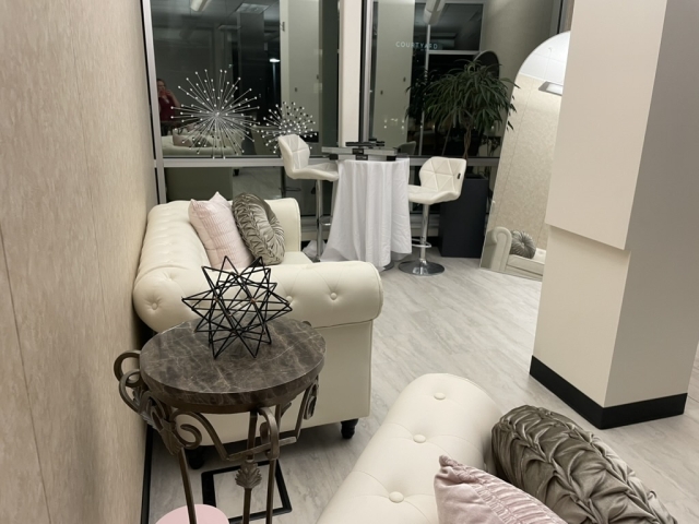 small event space with beautiful decor